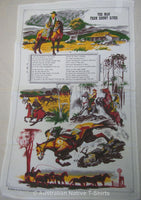 Man From Snowy River Souvenir Tea Towel