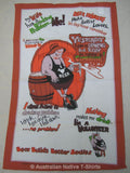 I Love Beer Funny Tea Towel