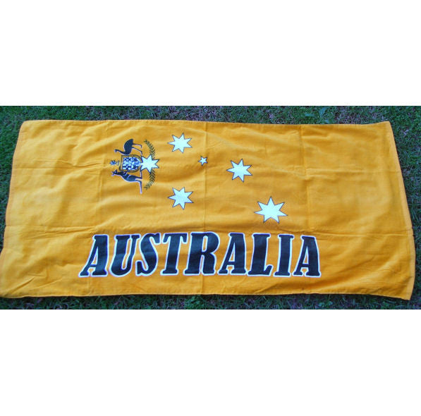 Aussie Gold Beach Towel