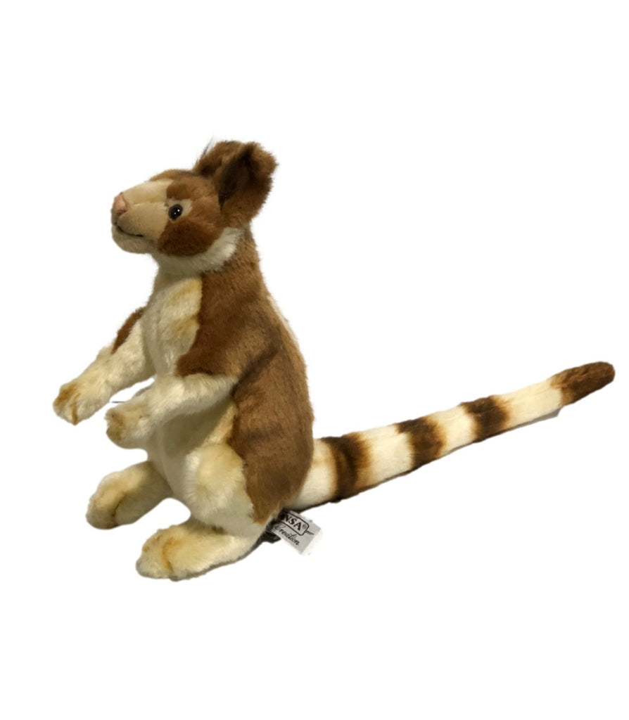 Tree Kangaroo Stuffed Plush Animal Toy (Left Side)