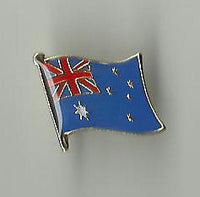 Australian Flag Metal Badge (Bargain Version)