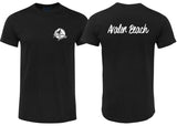 Northern Beaches Avalon Beach T-Shirt (Black, Double-Sided, Shortsleeve)