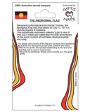 50th Anniversary Aboriginal Flag Collectors Badge - Back of Product