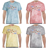 Dolphin Journey Colorblast T-Shirt by Wayne Thomas Maynard (Various Colours)
