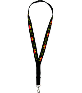 Aboriginal Flag 60,000+ Years of Culture Lanyard