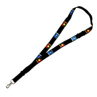 Aboriginal & Torres Strait Flag Indigenous Australians Lanyard